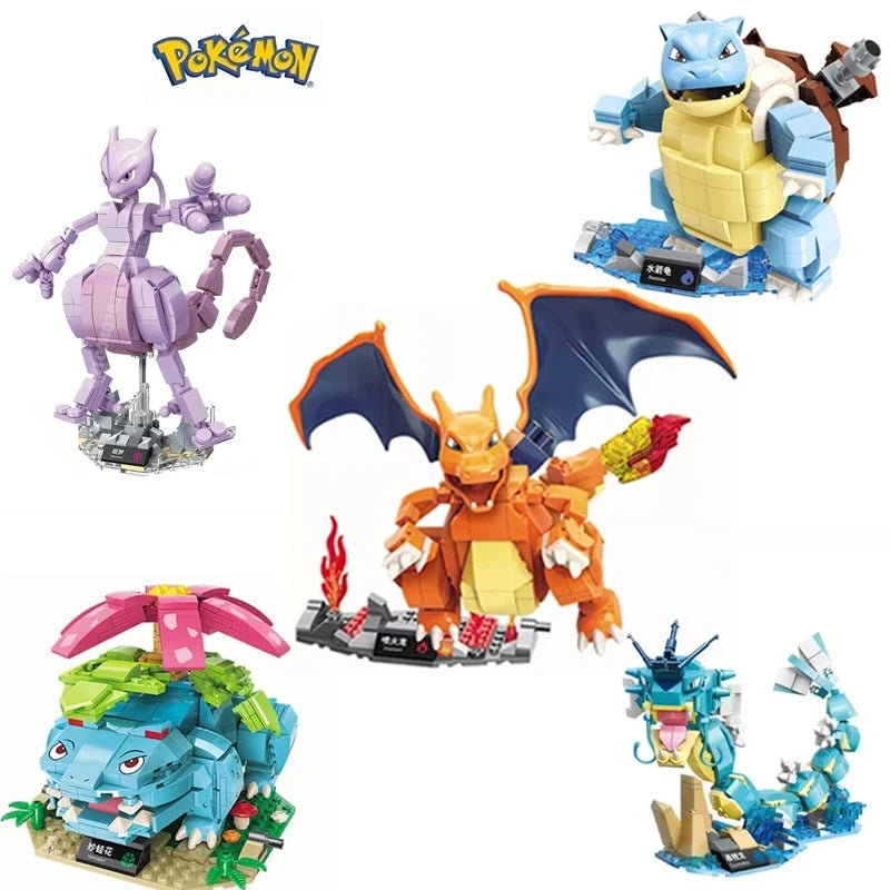 Coleção Pokémon - TIGO-Building Blocks-Tigo Kids - Alegria Sempre