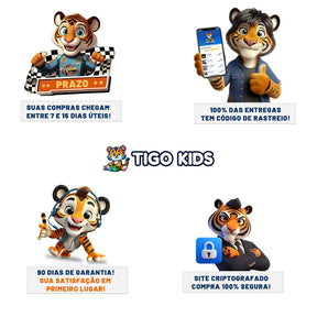 +300 Peças - Aviões de Carga - TIGO-Building Blocks-Tigo Kids - Alegria Sempre