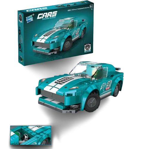 Carros de Corrida - TIGO-Building Blocks-Tigo Kids - Alegria Sempre