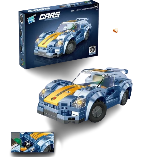 Carros de Corrida - TIGO-Building Blocks-Tigo Kids - Alegria Sempre