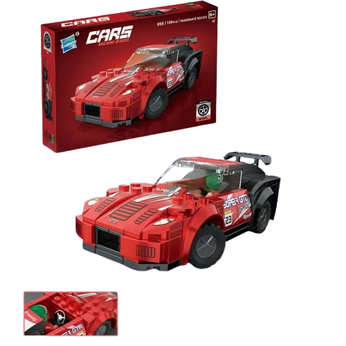 Carros de Corrida - TIGO-Building Blocks-Tigo Kids - Alegria Sempre