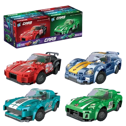 Carros de Corrida - TIGO-Building Blocks-Tigo Kids - Alegria Sempre