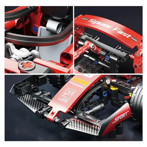 F1 Speedster Vermelha TIGO-Building Blocks-Tigo Kids - Alegria Sempre