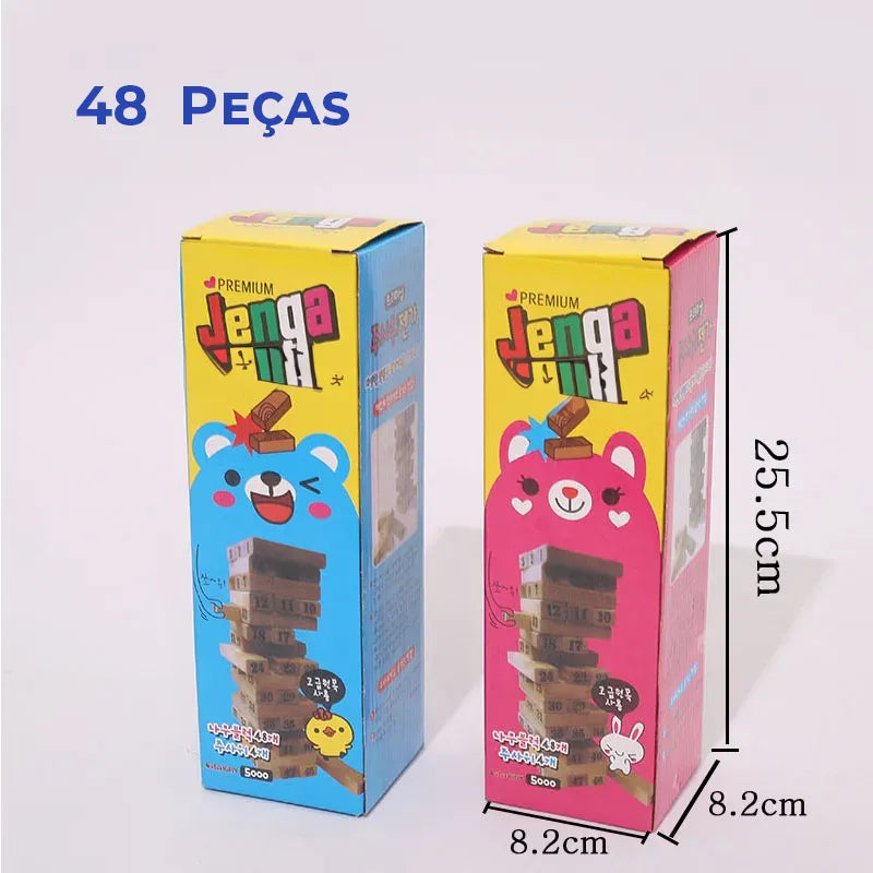 Jenga Matemático TIGO-Educativo-Tigo Kids - Alegria Sempre