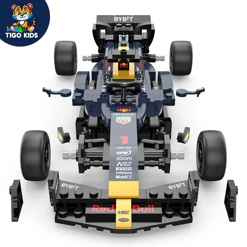 Red Bull F1 Speedster - TIGO-Building Blocks-Tigo Kids - Alegria Sempre