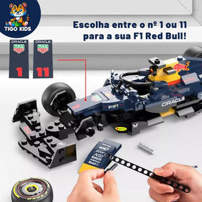 Red Bull F1 Speedster - TIGO-Building Blocks-Tigo Kids - Alegria Sempre