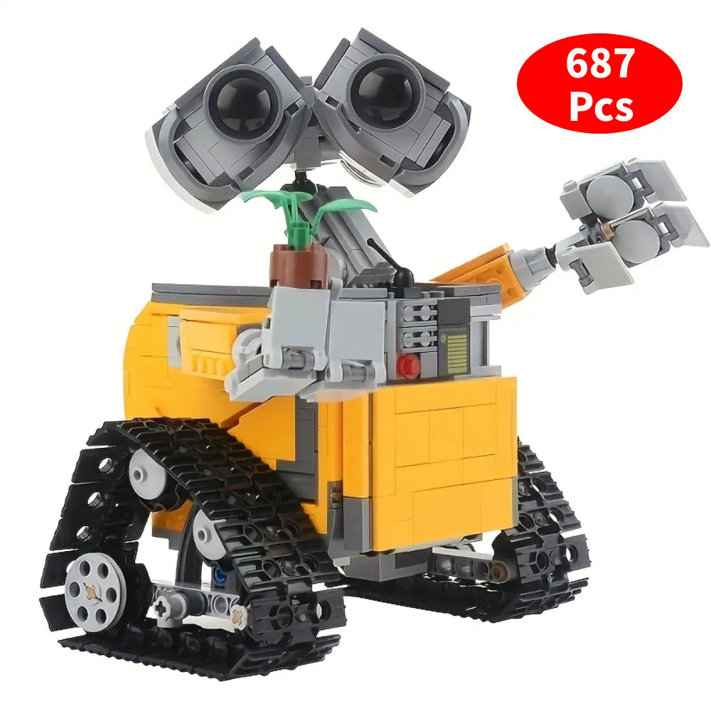 Technical Ideas 21303 Wall-E Robot Building Blocks Model Assembly Moc Bricks With DIY Electronic Kit Toys For Boys Children Gift-Tigo Kids - Alegria Sempre